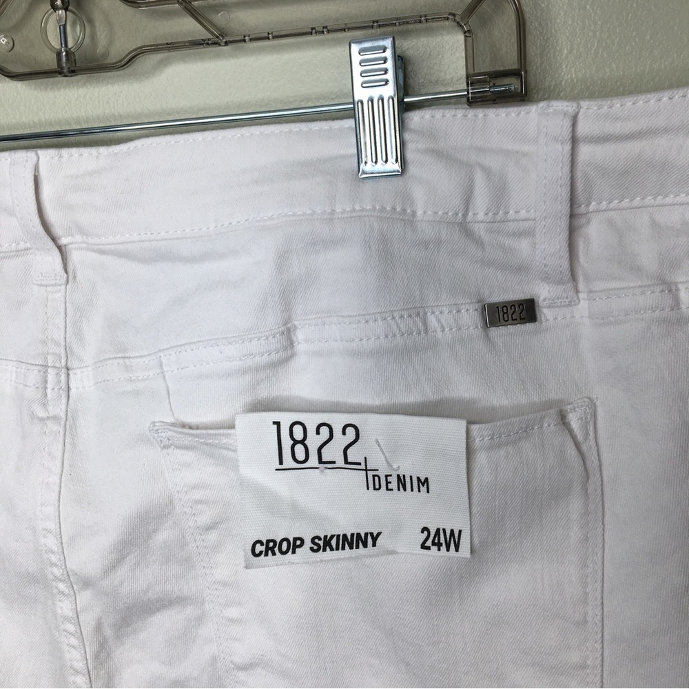 1822 Denim Berlin Denim Capri Size 24W - Picture 5 of 12